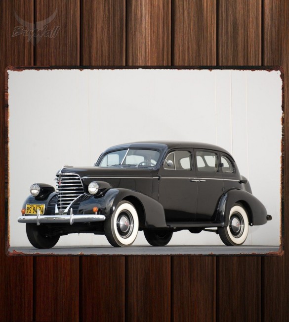 Металлическая табличка Oldsmobile Six Touring Sedan 501 Металлическая табличка Oldsmobile Six Touring Sedan 501